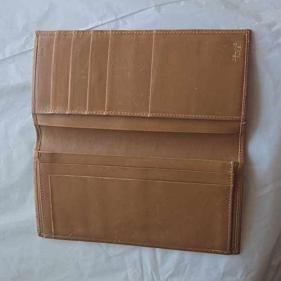 Celine Brown Macadam Long Wallet - Picture 4 of 12